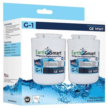 Earthsmart Fridge Filter Ge Mwf 2Pk 102627